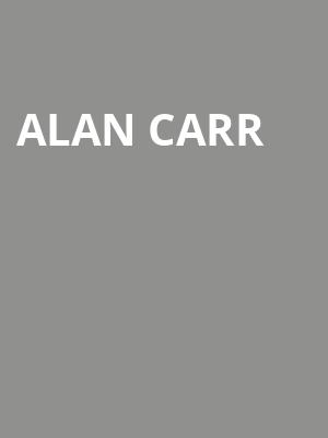 Alan Carr Poster