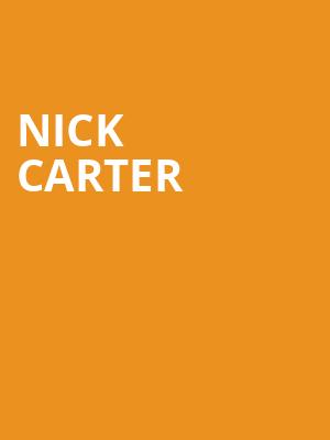 Nick Carter, Algonquin College Commons Theatre, Ottawa
