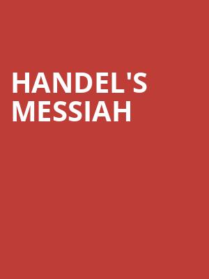 Handels Messiah, NAC Southam Hall, Ottawa