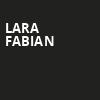 Lara Fabian, NAC Southam Hall, Ottawa