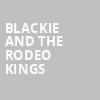 Blackie and the Rodeo Kings, NAC Southam Hall, Ottawa